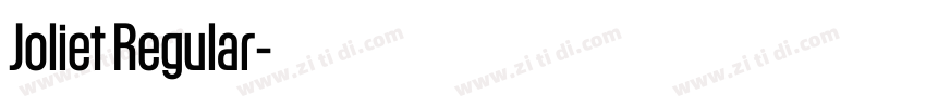 Joliet Regular字体转换 Joliet Regular字体转换